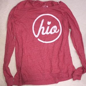Long sleeve Ohio top